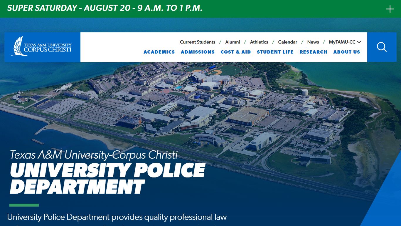 Police | University Police Department | Texas A&M University-Corpus Christi